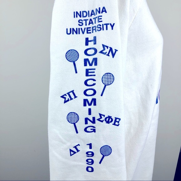 Jerzees 1990's ISU Greek Homecoming Crewneck Sweatshirt - Picture 4 of 10